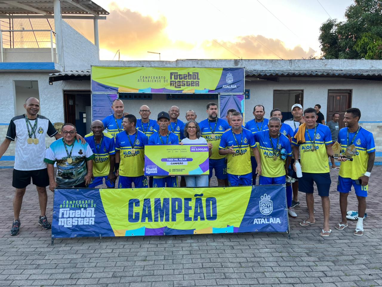 Final do Campeonato Master reforça incentivo ao esporte em Atalaia